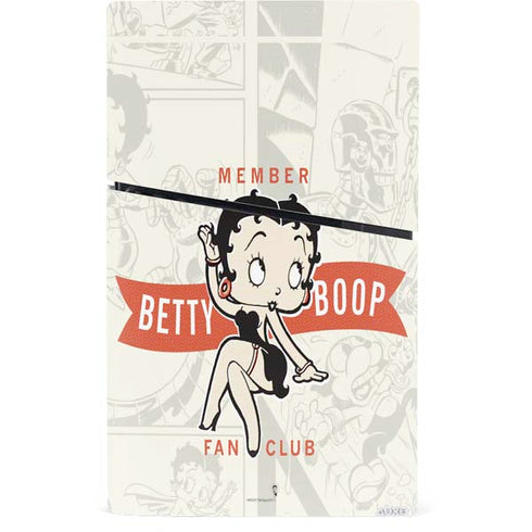 Betty Boop Member Fan Club PS5 Slim Digital Edition Console Skin